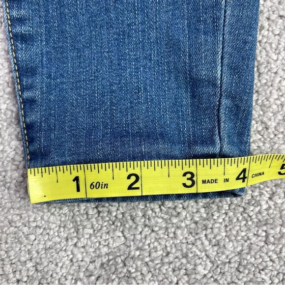 American Eagle Jeans Women’s 2 Blue Jegging Slim High Rise Medium Wash Denim - Picture 13 of 14